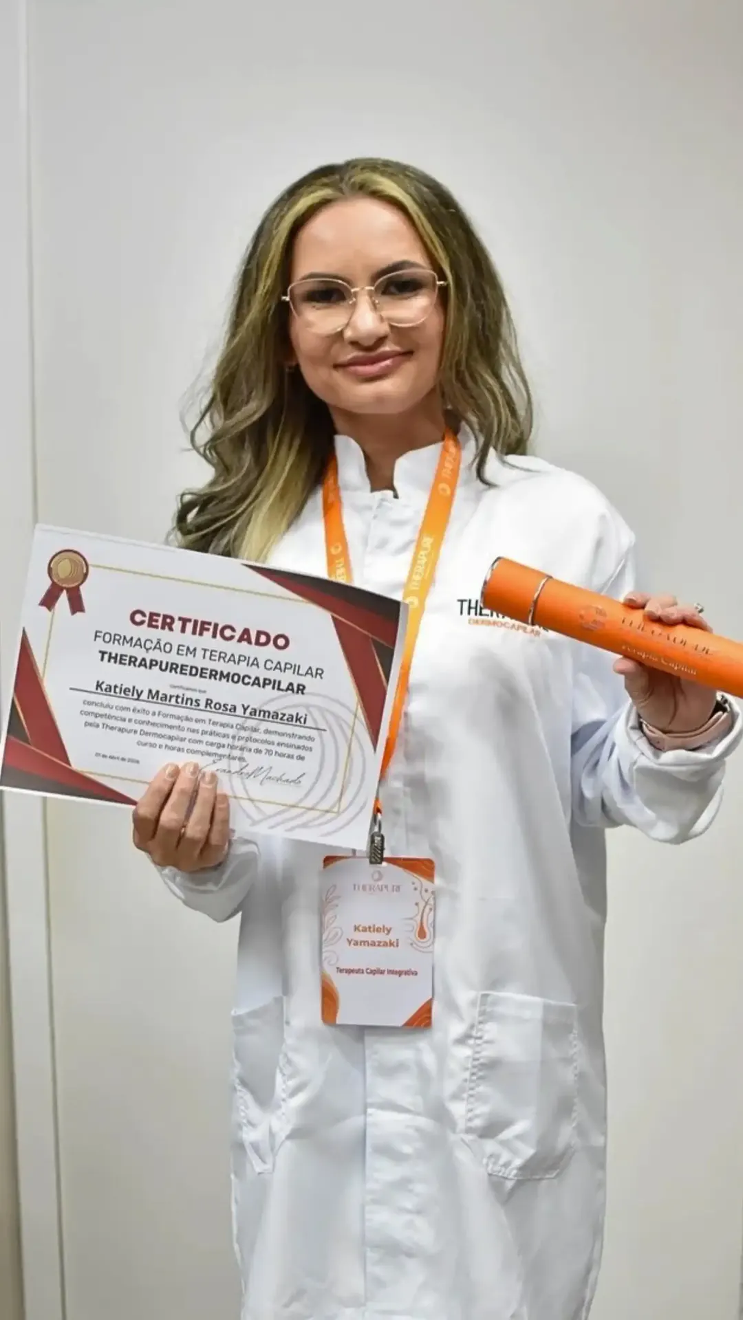 Katy Yamazaki — Especialista certificada em terapia capilar, Campo Grande MS